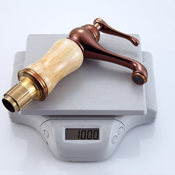 Avtoit | Luxury Vessel Faucet Brass Lever Handles Low Arc Sink Faucet