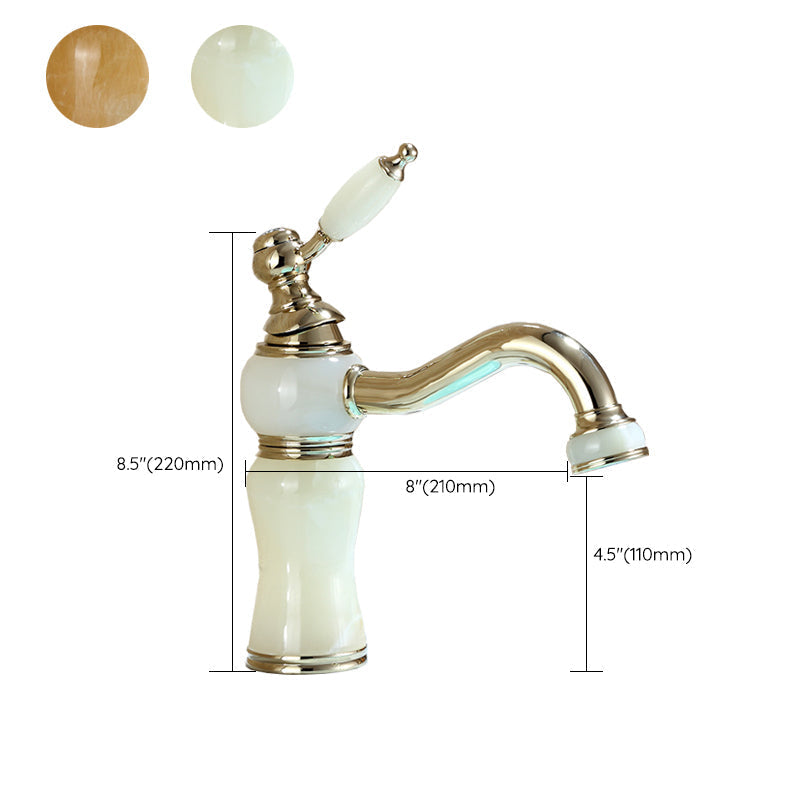 Avtoit | Luxury Vessel Faucet Brass Lever Handles Low Arc Sink Faucet