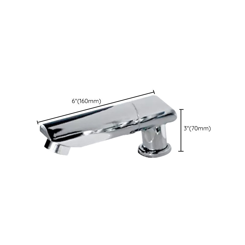Avtoit | Wall-mounted Copper Roman Bathtub Faucet Low Arc Roman Bathtub Filler Trim