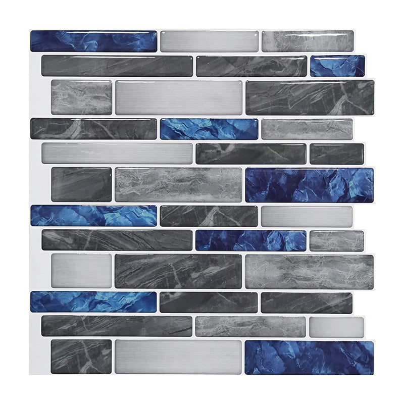 Avtoit | Peel and Stick Wall Tile Water Repellent Rectangle PVC Peel & Stick Subway Tile