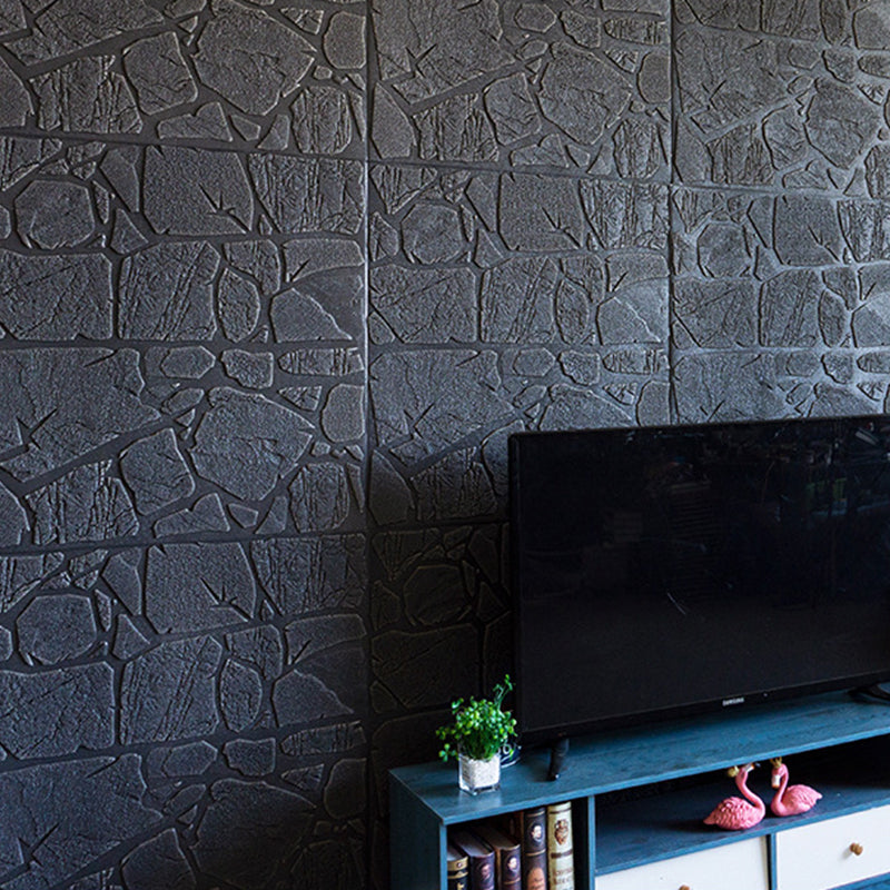 Avtoit | Modern Pearl Wainscoting PVC Wall Access Panel Peel and Stick Wall Tile for Bedroom