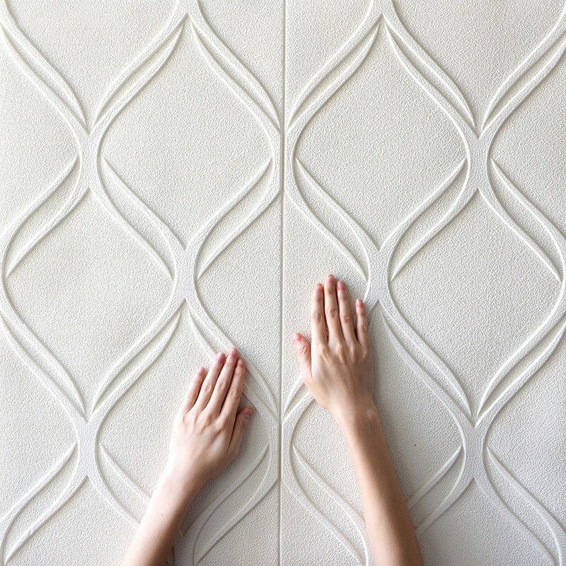 Avtoit | Contemporary waterproof wall planks striped brick bedroom wall panels