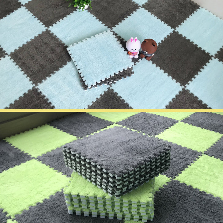 Avtoit | Color-fade-resistant carpet tile Solid color interlocking carpet tile