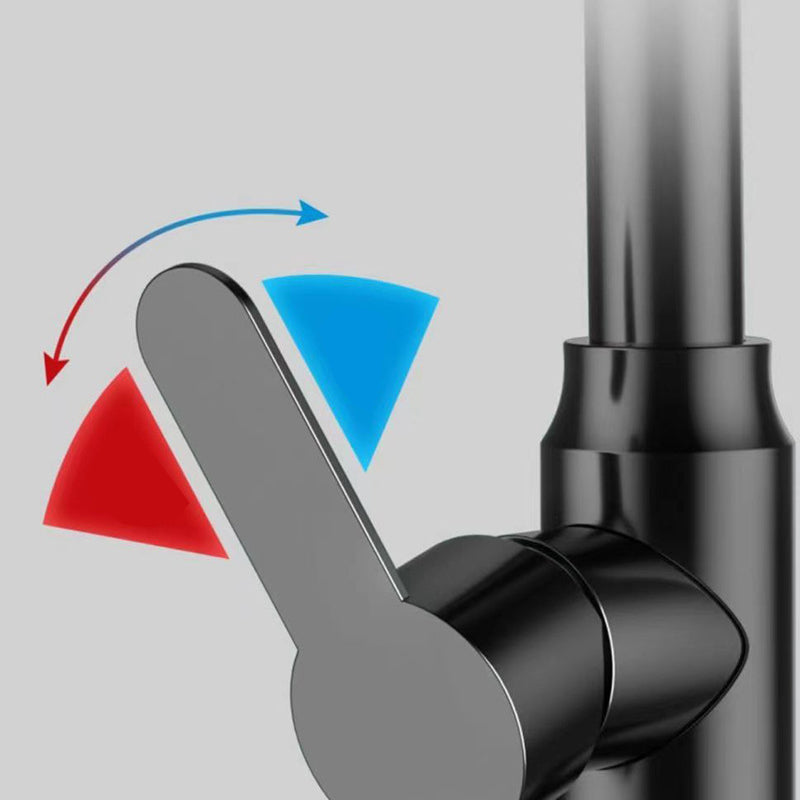 Avtoit | Modern sink faucet bathroom faucet brass lever swivel spout sink faucet