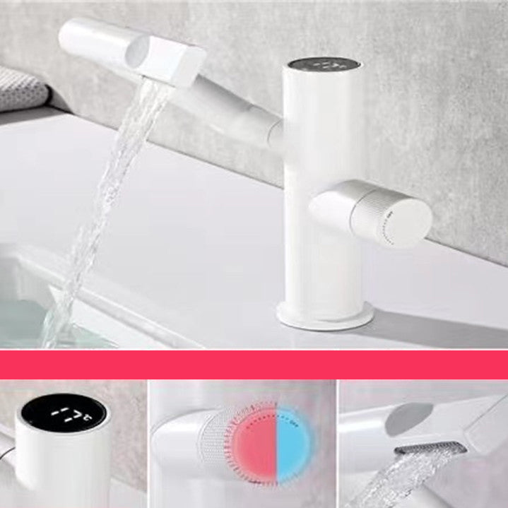 Avtoit | Modern Vessel Sink Faucet Copper 1-Handle Low Arc Vessel Faucet for the Bathroom