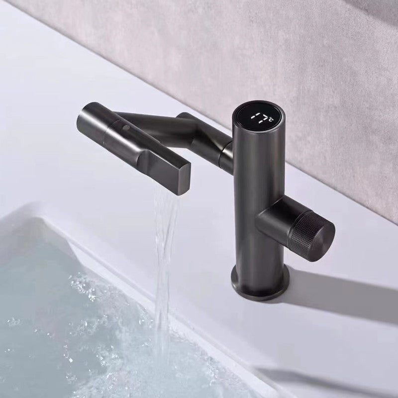 Avtoit | Modern Vessel Sink Faucet Copper 1-Handle Low Arc Vessel Faucet for the Bathroom