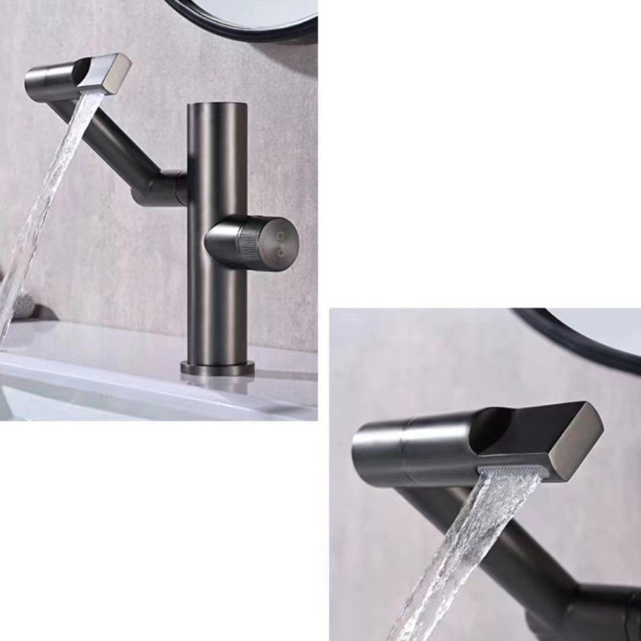 Avtoit | Modern Vessel Sink Faucet Copper 1-Handle Low Arc Vessel Faucet for the Bathroom