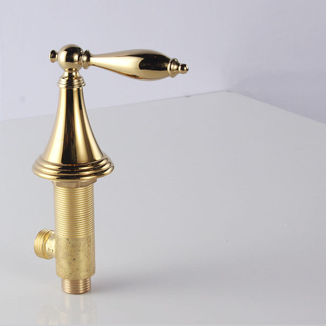 Avtoit | Modern widespread sink faucet Simple bathroom double handle faucet with lever handle