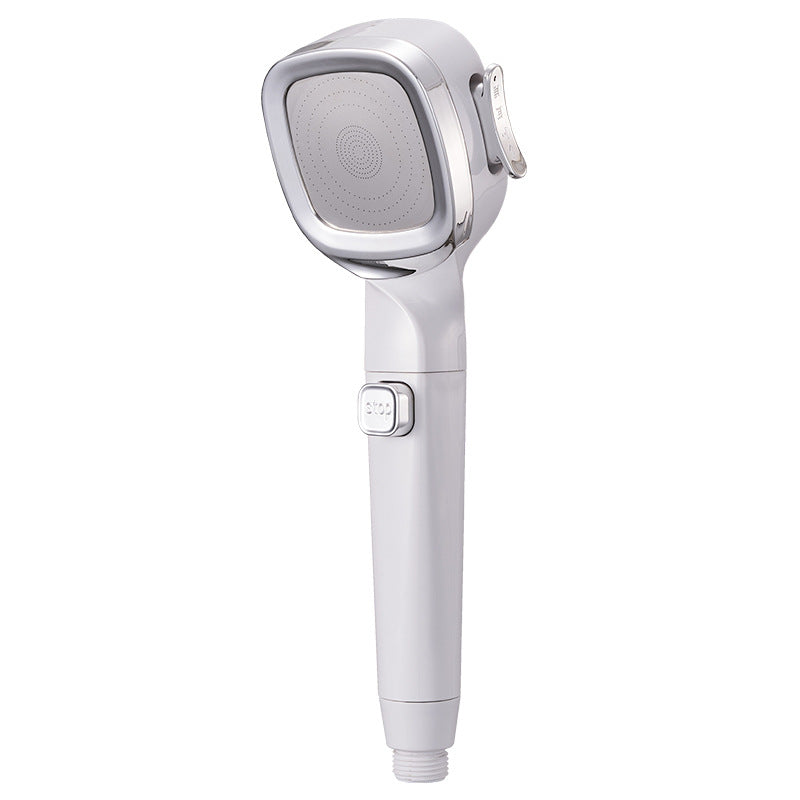 Avtoit | 4-Stage Pressure Shower Head One-Button Water Stop Handheld Shower Head
