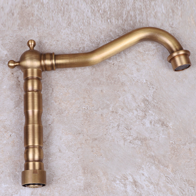 Avtoit | Vintage Bathtub Faucet Two Cross Handle Faucet Solid Copper Wall Mounted Faucet
