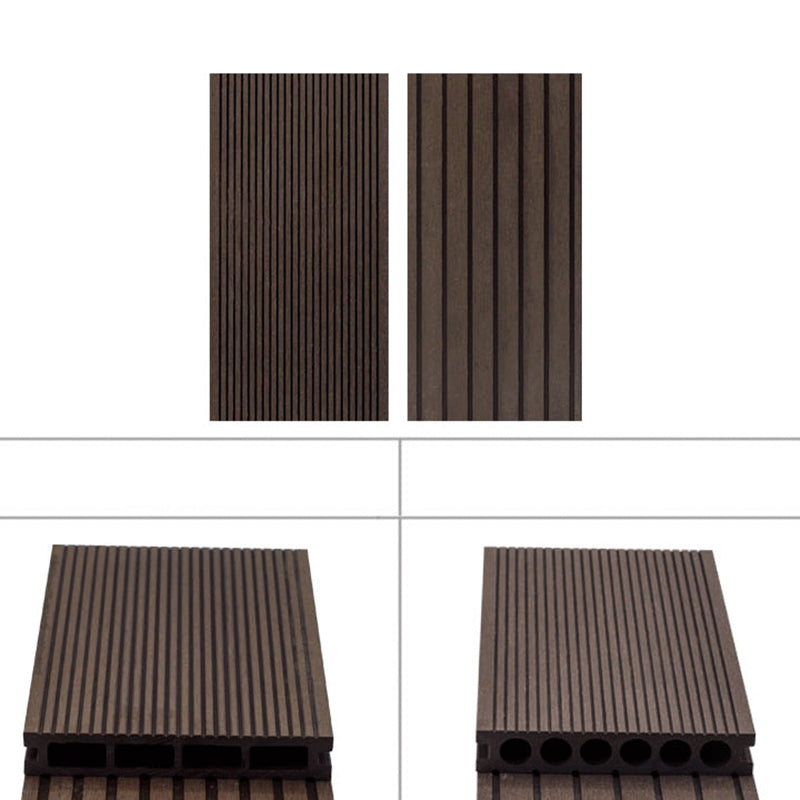 Avtoit | Outdoor Wood Decking Waterproof Striped Pattern Floorboard