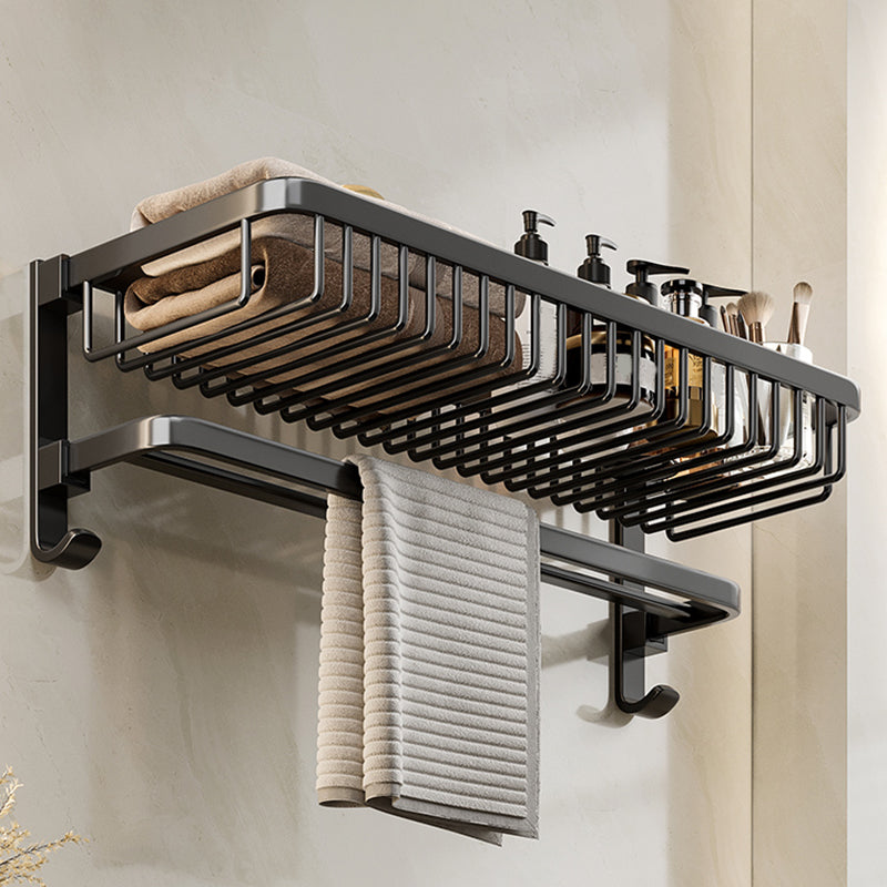 Avtoit | Modern Bathroom Accessory Set Black Bathroom Shelf Bathroom Accessory Set