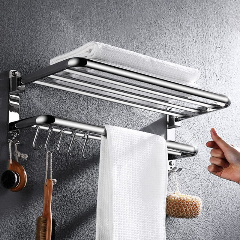 Avtoit | Modern Stainless Steel Bathroom Shelf Paper Holder Bathroom Accessory Set