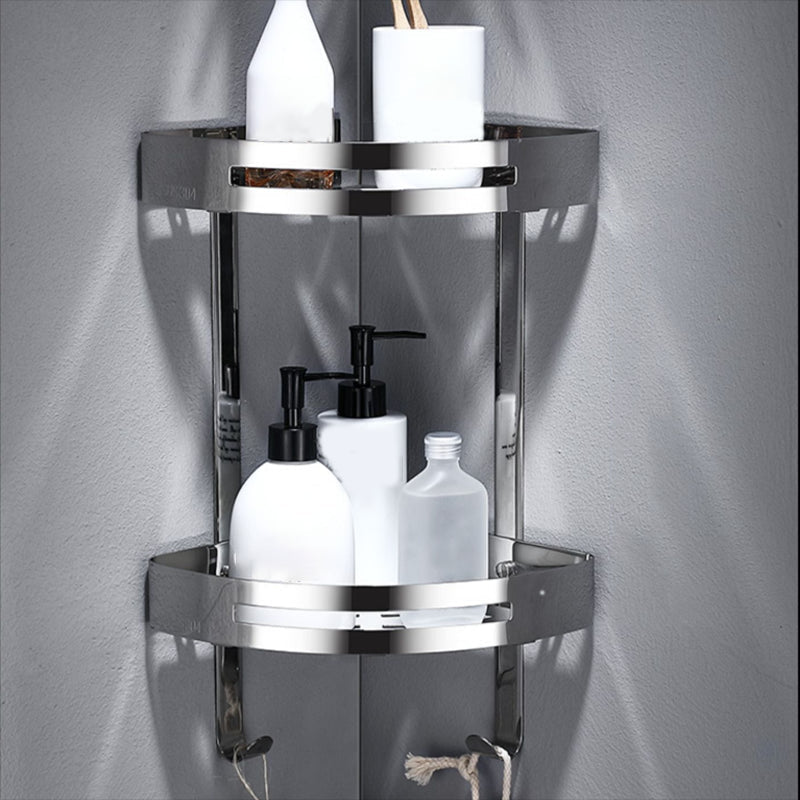 Avtoit | Modern Stainless Steel Bathroom Shelf Paper Holder Bathroom Accessory Set