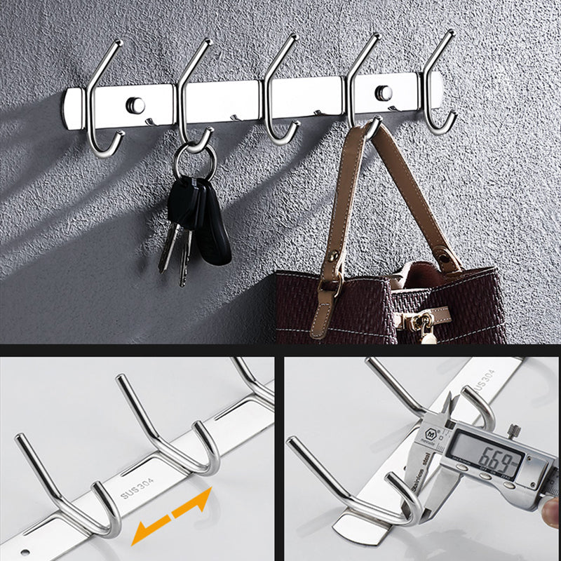 Avtoit | Modern Stainless Steel Bathroom Shelf Paper Holder Bathroom Accessory Set
