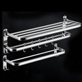 Avtoit | Modern Stainless Steel Bathroom Shelf Paper Holder Bathroom Accessory Set