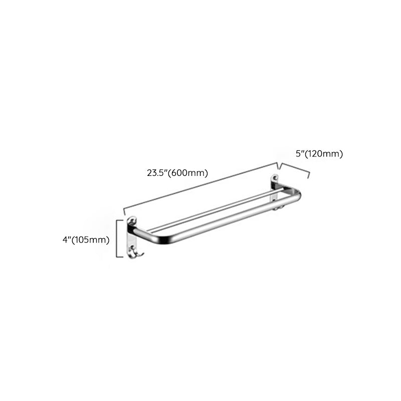 Avtoit | Modern Stainless Steel Bathroom Shelf Paper Holder Bathroom Accessory Set