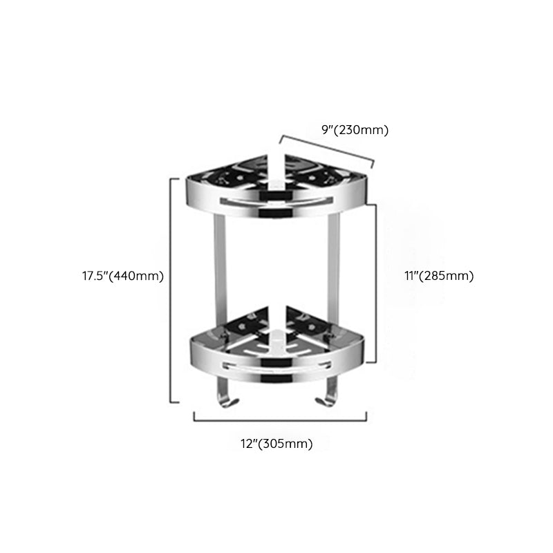 Avtoit | Modern Stainless Steel Bathroom Shelf Paper Holder Bathroom Accessory Set
