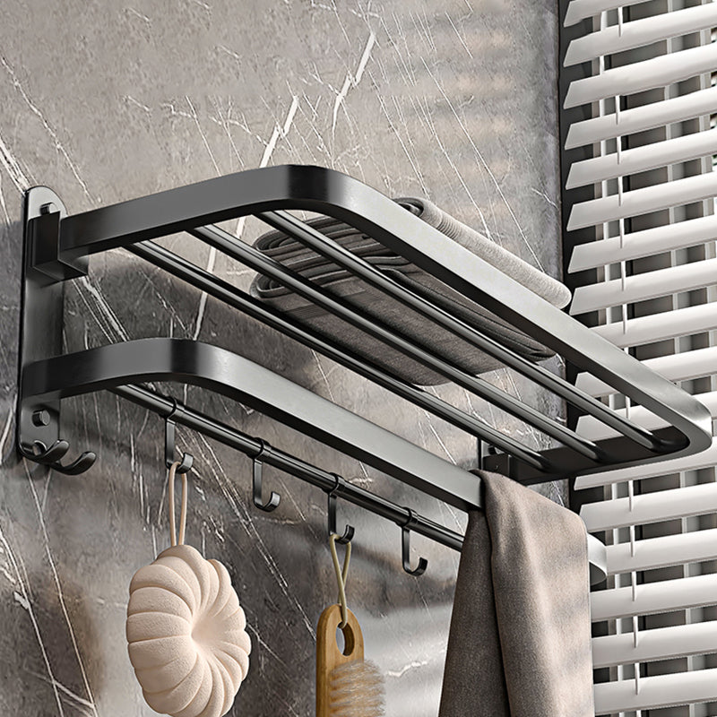 Avtoit | Modern gray bathroom accessory set bathroom shelf bath hardware set