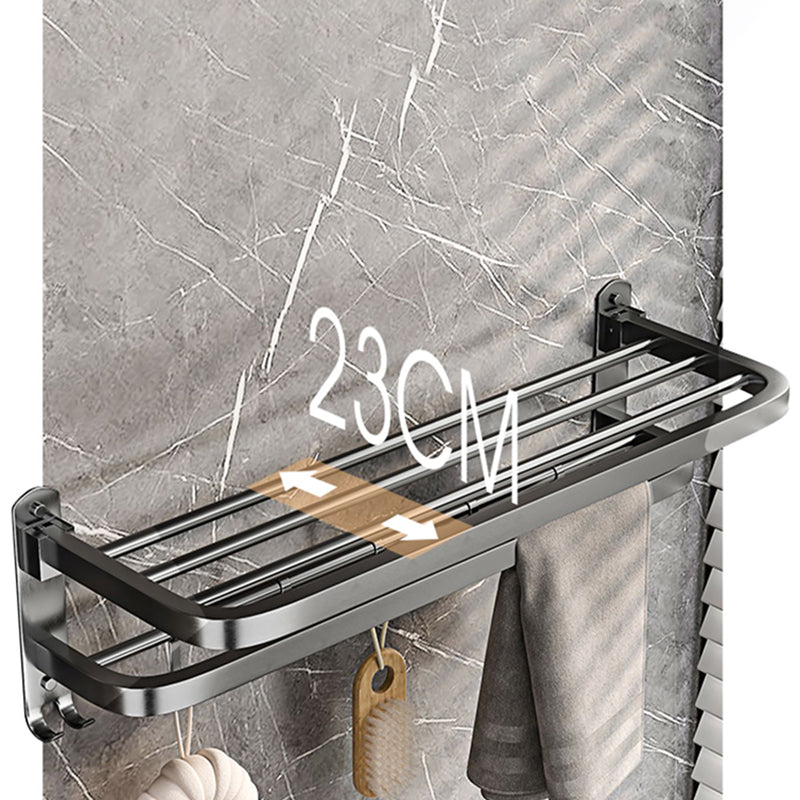 Avtoit | Modern gray bathroom accessory set bathroom shelf bath hardware set
