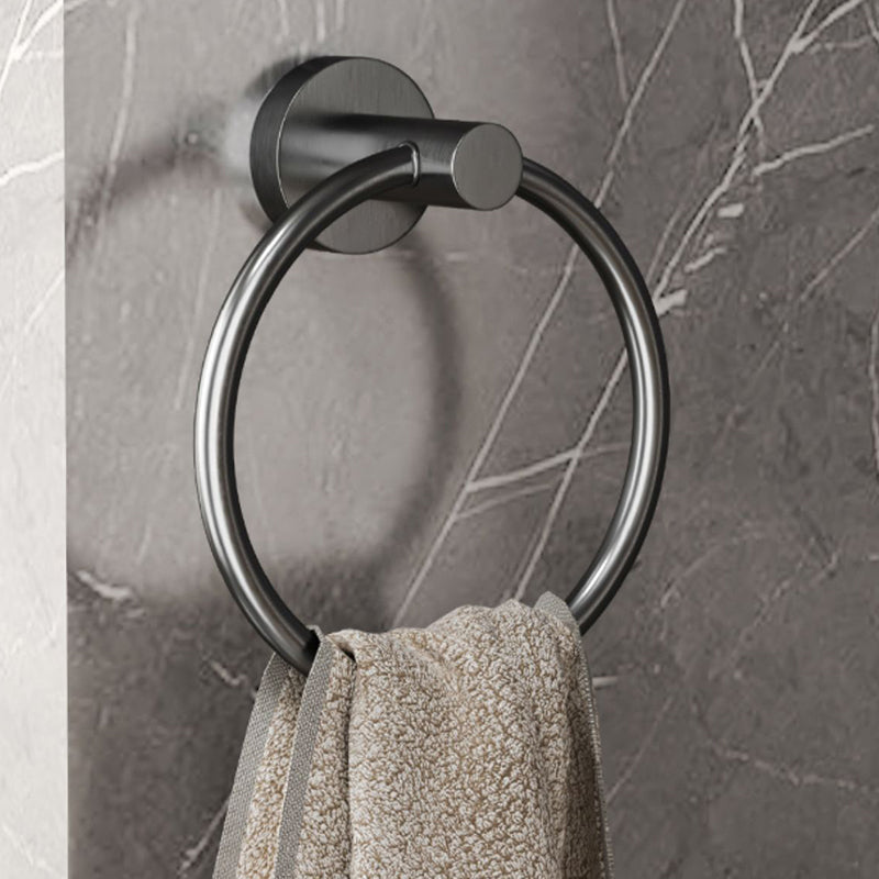 Avtoit | Modern gray bathroom accessory set bathroom shelf bath hardware set