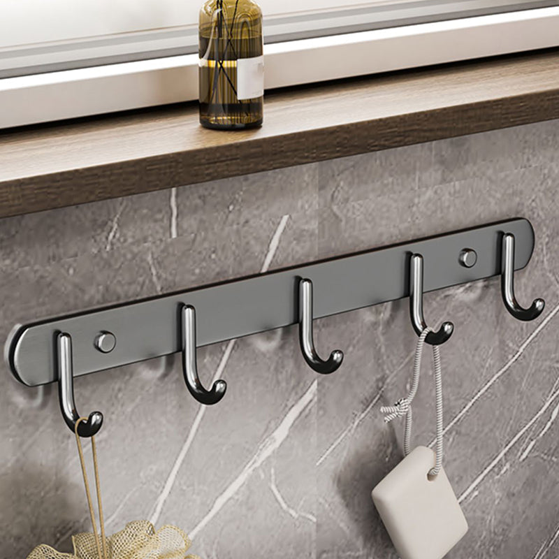 Avtoit | Modern gray bathroom accessory set bathroom shelf bath hardware set