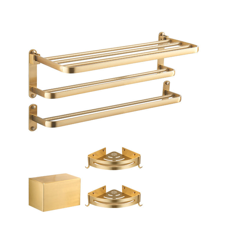 Avtoit | Modern Bathroom Hardware Paper Holder Bathroom Shelf Gold Bathroom Accessories Set