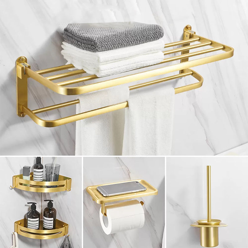 Avtoit | Modern Bathroom Hardware Paper Holder Bathroom Shelf Gold Bathroom Accessories Set