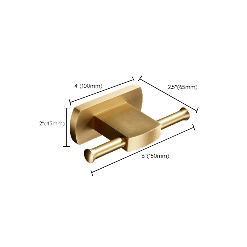 Avtoit | Traditional Golden Bath Accessory Set Brass Bathroom Accessories Kit