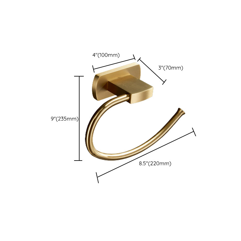 Avtoit | Traditional Golden Bath Accessories Set Brass Bathroom Accessories Kit
