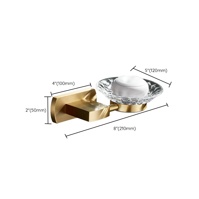 Avtoit | Traditional Golden Bath Accessories Set Brass Bathroom Accessories Kit