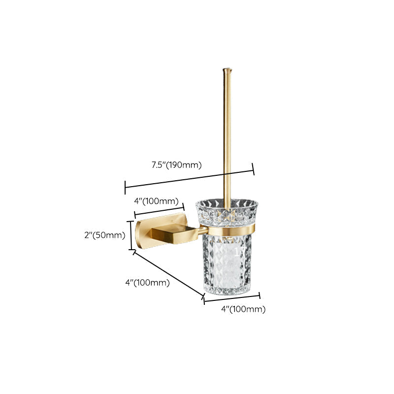 Avtoit | Traditional Golden Bath Accessory Set Brass Bathroom Accessories Kit
