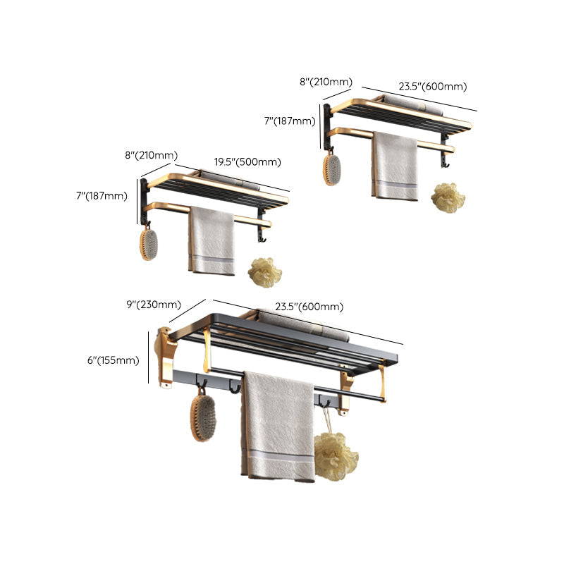 Avtoit | Black & Brass Bathroom Set Modern Style Bathroom Accessories As Individual Piece Or As Set