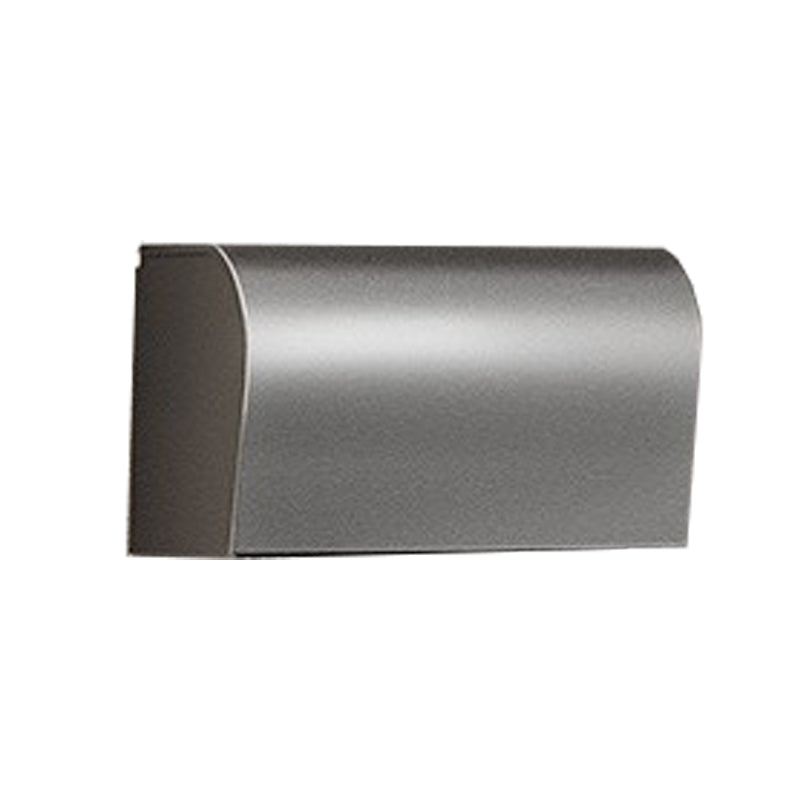 Avtoit | Gray contemporary bathroom accessory set bathroom shelf/towel holder & bathrobe hook incl.