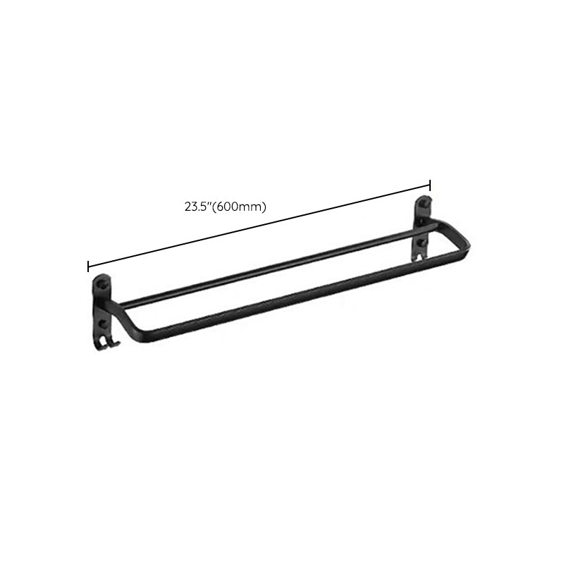 Avtoit | Modern Bathroom Accessories Set Towel Holder Black Soap Dish Bath Accessories Set