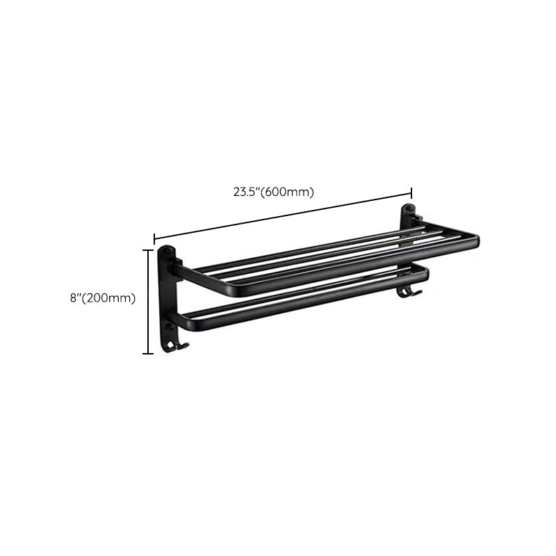 Avtoit | Modern Bathroom Accessories Set Towel Holder Black Soap Dish Bath Accessories Set