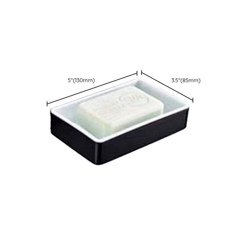 Avtoit | Modern Bathroom Accessories Set Towel Holder Black Soap Dish Bath Accessories Set