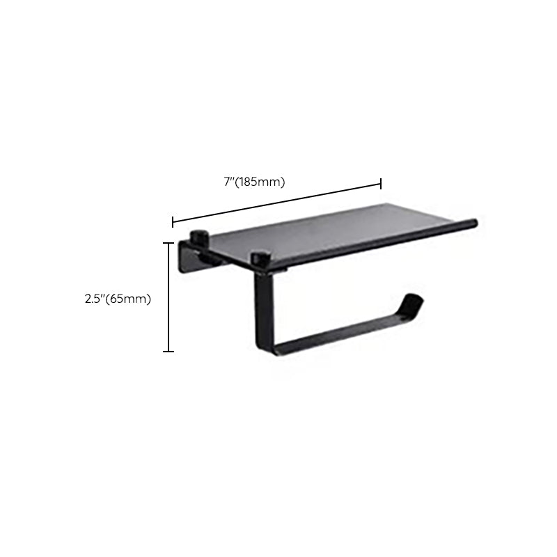 Avtoit | Modern Bathroom Accessories Set Towel Holder Black Soap Dish Bath Accessories Set