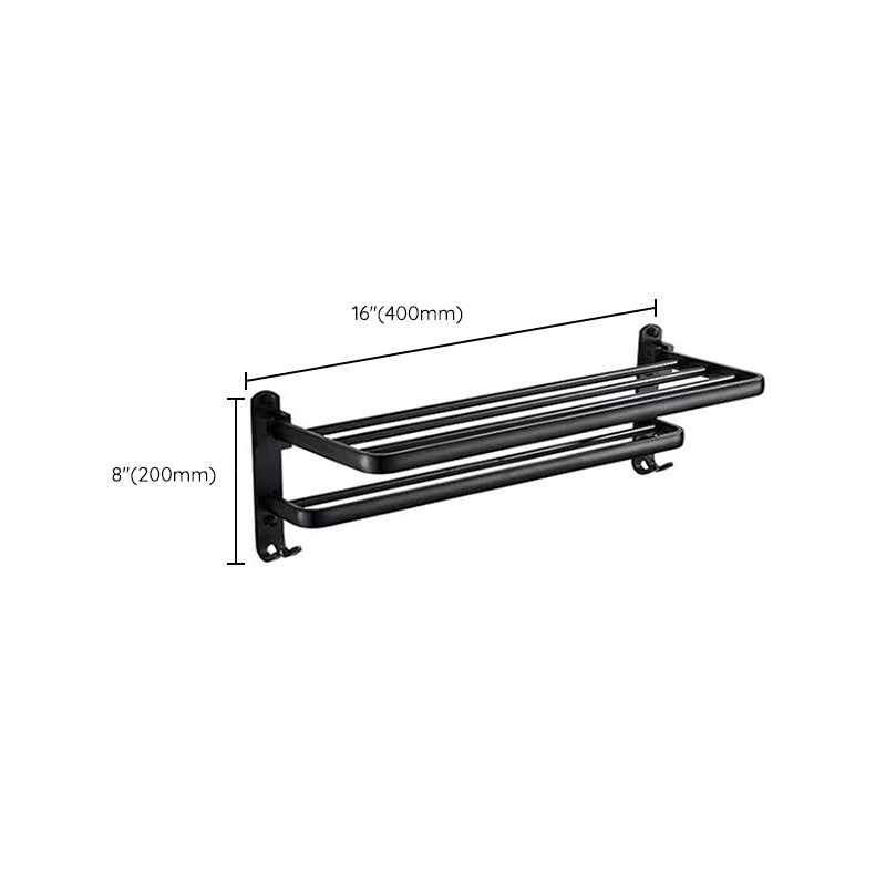 Avtoit | Modern Bathroom Accessories Set Towel Holder Black Soap Dish Bath Accessories Set