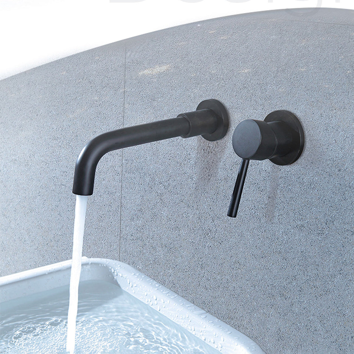 Avtoit | Wall-mounted faucet Glam Style sink bathroom faucet with lever handle