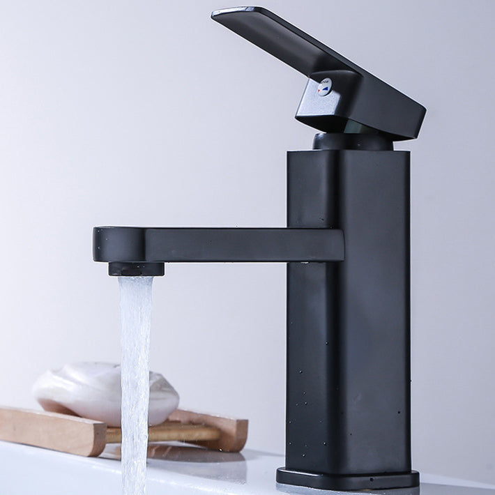 Avtoit | Industrial Bathroom Faucet Stainless Steel Lever Handles with Water Hose Sink Faucet