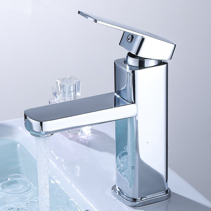 Avtoit | Industrial Bathroom Faucet Stainless Steel Lever Handles with Water Hose Sink Faucet