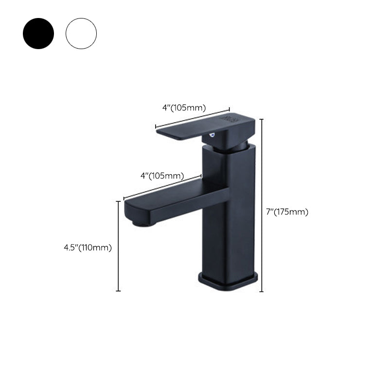 Avtoit | Industrial Bathroom Faucet Stainless Steel Lever Handles with Water Hose Sink Faucet
