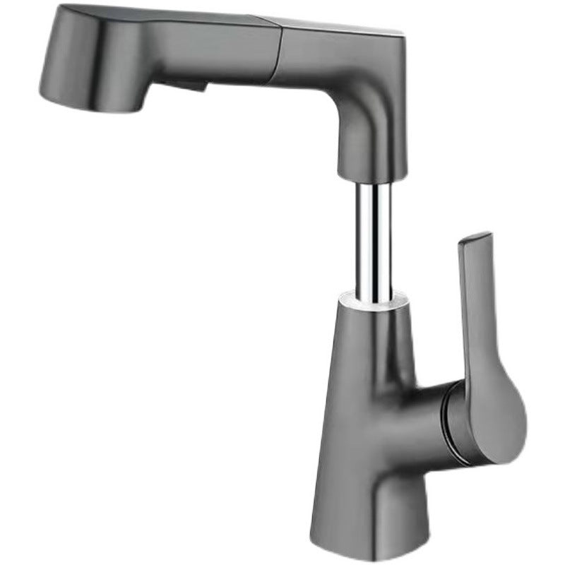 Avtoit | Modern centerset faucet with single lever handle for countertop sink bathroom fixture