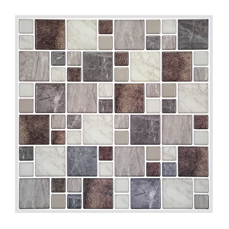 Avtoit | Wall tiles paste wallpaper Floral check pattern wallpaper tile