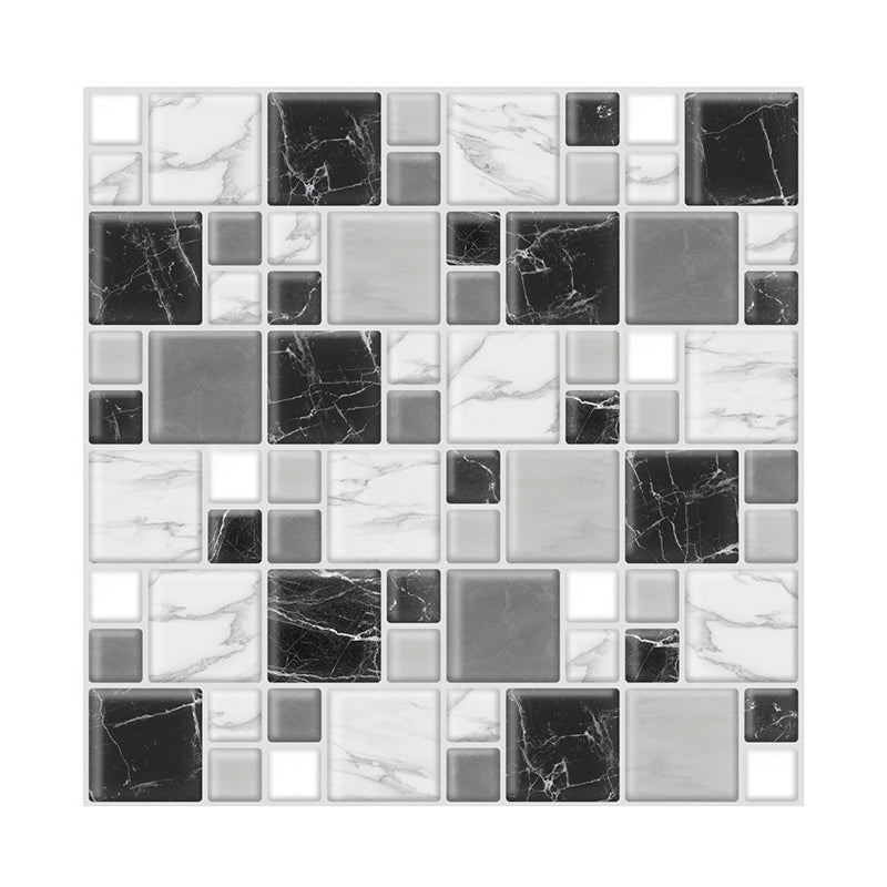Avtoit | Wall tiles paste wallpaper Floral check pattern wallpaper tile