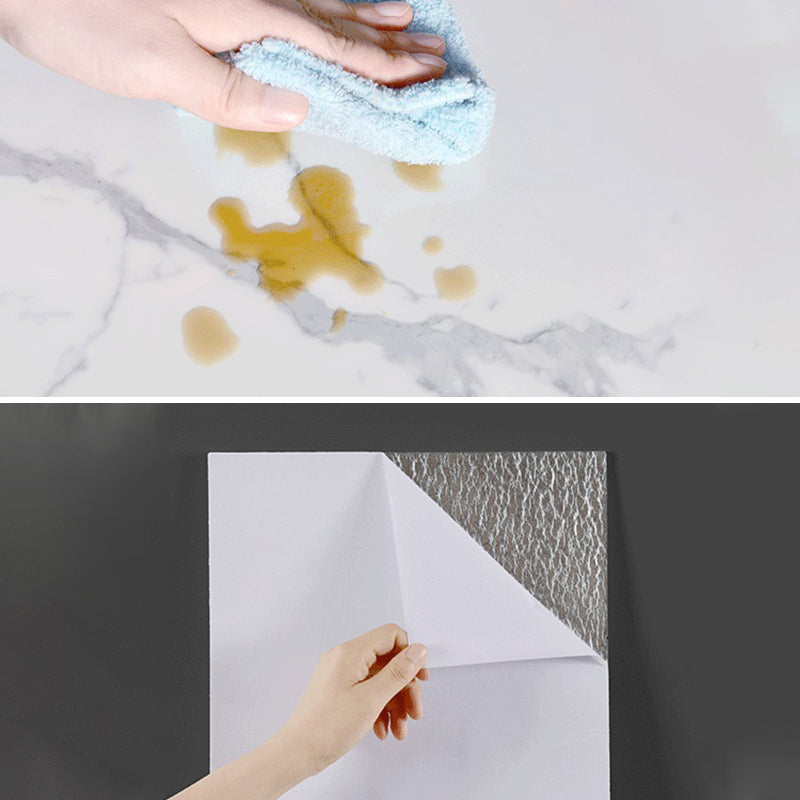 Avtoit | Modern Peel and Stick Back Wall Tiles Rectangular Home Depot Peel and Stick Tiles