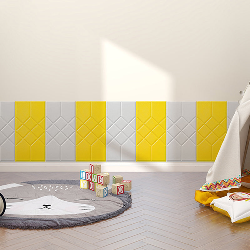 Avtoit | Modern PVC Cap Verflooring Smooth Wall Interior 3D Living Room Board Set of 2
