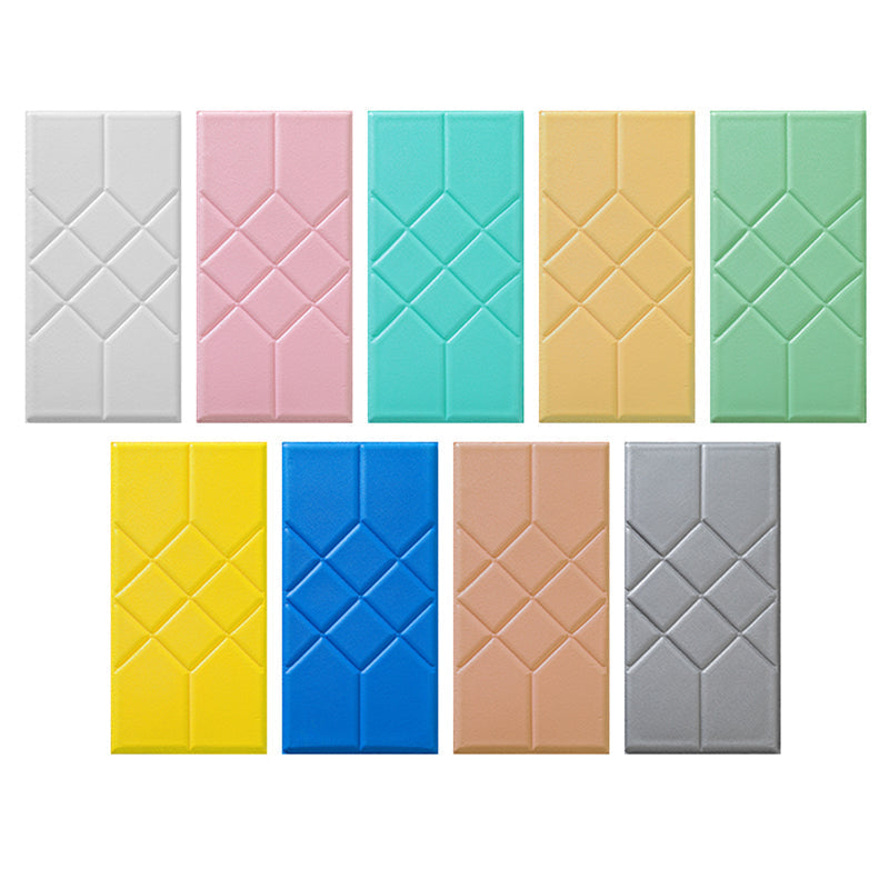 Avtoit | Modern PVC Cap Verflooring Smooth Wall Interior 3D Living Room Board Set of 2