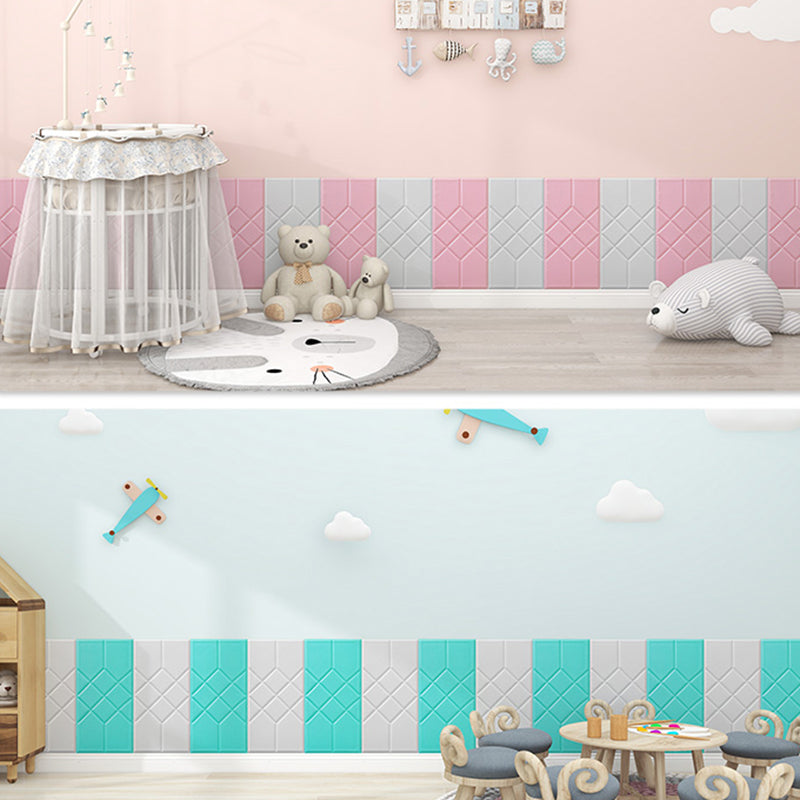 Avtoit | Modern PVC Cap Verflooring Smooth Wall Interior 3D Living Room Board Set of 2